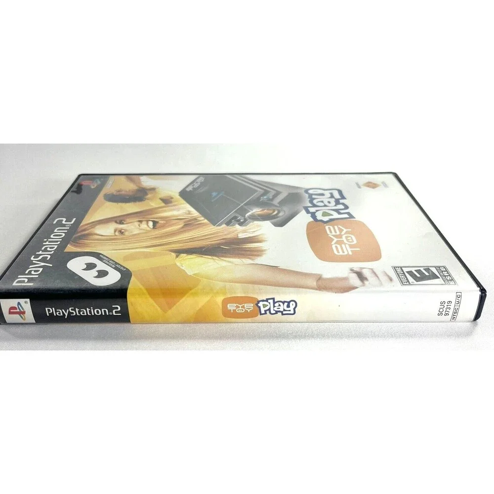 Eye Toy Play Sony PlayStation 2 Black Label Complete with Manual & Insert Tested